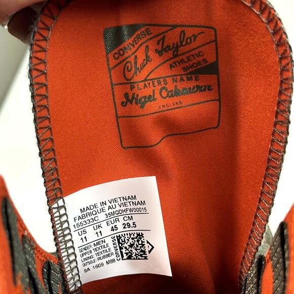 NWOT Nigel Cabourn x Converse Chuck 70 Hi 'Ivy Green' High Top Boot Sneaker 11 - Picture 12 of 14